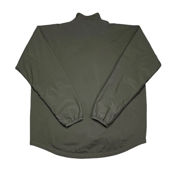 Vtg PATAGONIA Jacket 2003 Fleece Lined BURNT OLIVE GREEN A+ Color Men’s Large - Picture 2 of 7